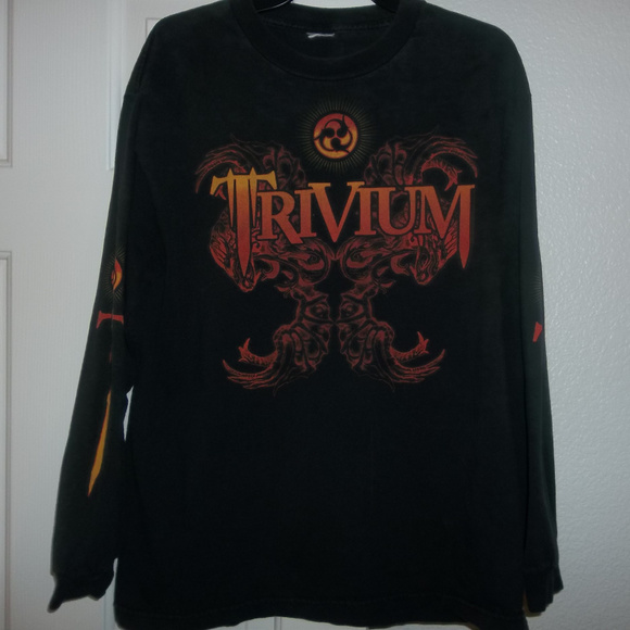 Trivium long sleeve shirt Very Rare